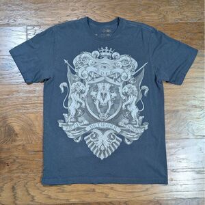 RVCA George Thompson TShirt Lions Special Edition Mens Size‎ Small Gray